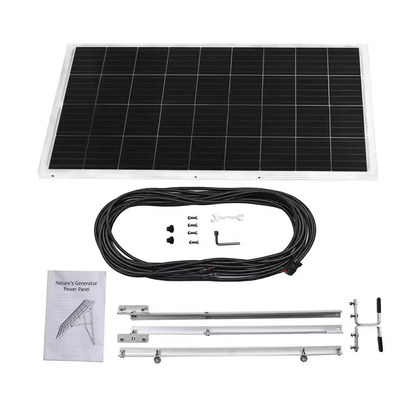 1800W Running/3600W Peak Push Button Start Lithium Solar Generator Gold