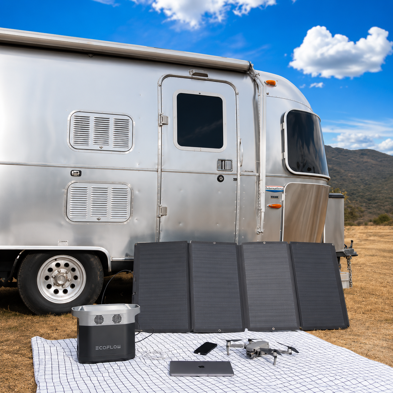 160-Watt Portable Solar Panel, Foldable Solar Charger Chainable for Power Station/Generator, Waterproof for Outdoors